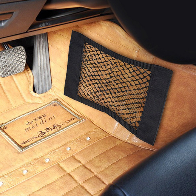 자동차 내부 정리정돈 트렁크수납 수납망 부착 네트망, 2개