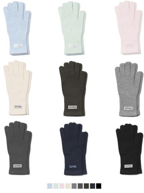 누아트 스튜디오 NUART STUDIO 2PACK / 9COLOR 클래식 소프트 핑거홀 터치 장갑 179835