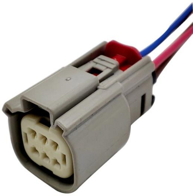 터미널 포함 자동차 커넥터 하네스 헤드라이트 플러그 6 핀 33472-0606 DJ7068W-1.5-21 2021-2022 포드 브, 03 10pcs