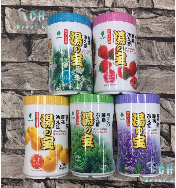 日本湯之寶溫泉粉入浴劑 - 多種香味選擇, 1個, 柚子香,店到宅一次最多12瓶