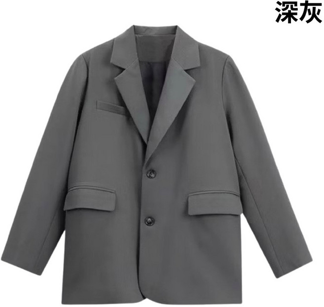 女款經典西裝外套 簡約設計 百搭時尚 兩色可選