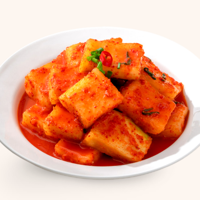 아삭하고 시원한 전재료 100% 국내산 석박지 무 김치, 1개, 5kg