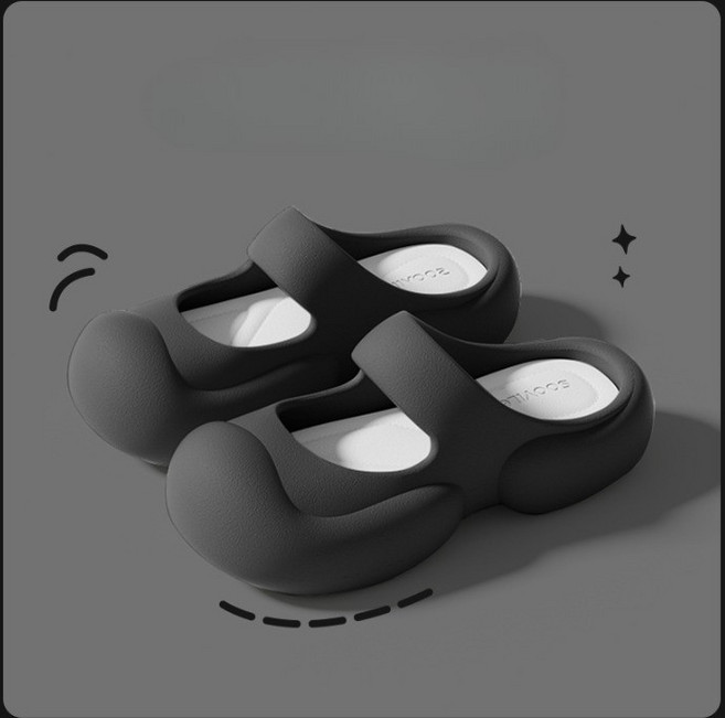 빅토리토 발편한 소프트 말랑 쿠션 키높이 슬리퍼 샌들