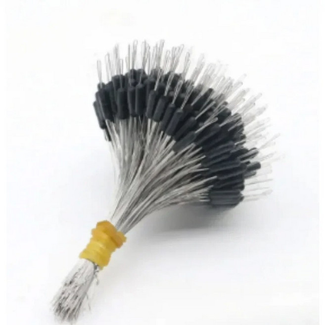 타원형 스트레이트 칼럼 300 스페이스 저항 실리콘 낚싯줄 로트당 낚시 액세서리 보버, Black-L2, 1개