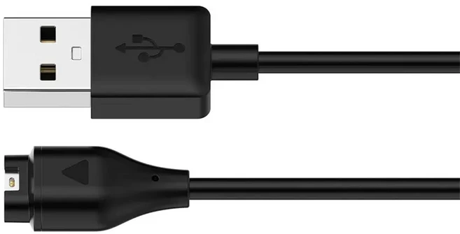 가민 어프로치용 충전기 USB 코드 충전 케이블 S10 스마트 워치 액세서리 교체 3.3ft 1M 1 개, [00] for Approach S12, 01 black