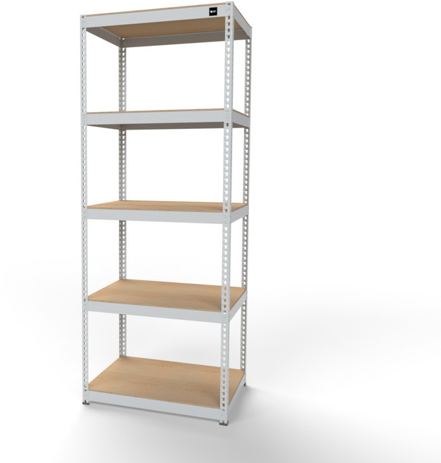 울트라랙 5단 모음 무볼트앵글 조립식앵글 선반 베란다선반 철제선반, 화이트