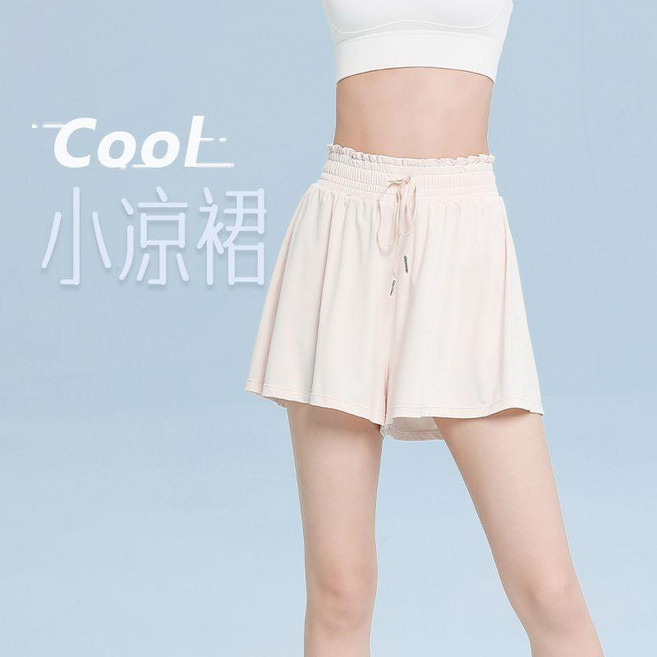 good 短褲女羽毛球裙褲瑜伽服健身跑步假兩件網球裙休閒裙夏季