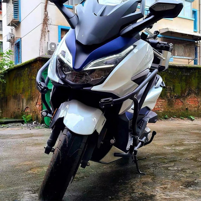 오더봇 혼다 포르자 350 프론트 사이드 범퍼 가드 쿵 방지 튜닝 신형 FORZA 모든 연식 B, 1세트, 18~23년식(구형)