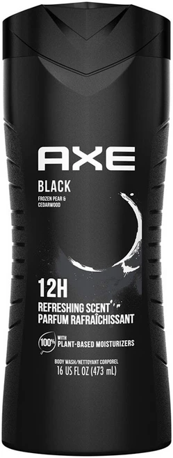 액스 블랙 프로즌 페어 & 시더우드 바디 워시, 473ml, 1개 - 쿠팡