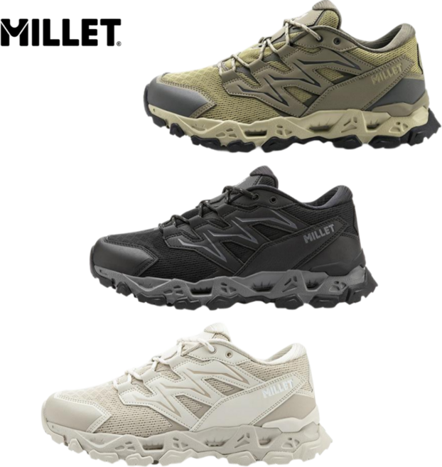 밀레 남성 여성 트레킹 워킹화 착용감이 편안한 등산화 운동화