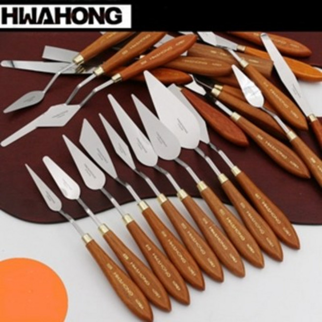 화홍 나이프 페인팅 팔레트 스파출라 유화 아크릴 과슈 / 옵션선택, No 83