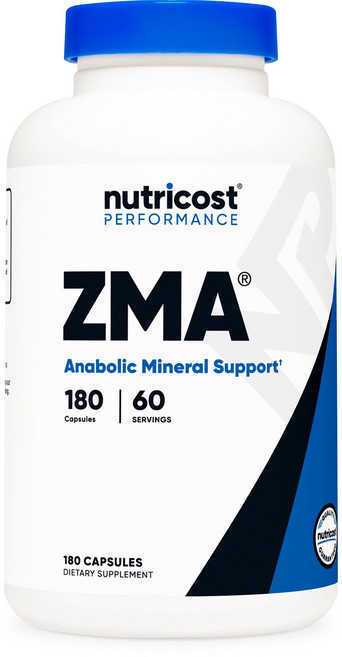 뉴트리코스트 ZMA 캡슐, 1개, 490mg, 180정