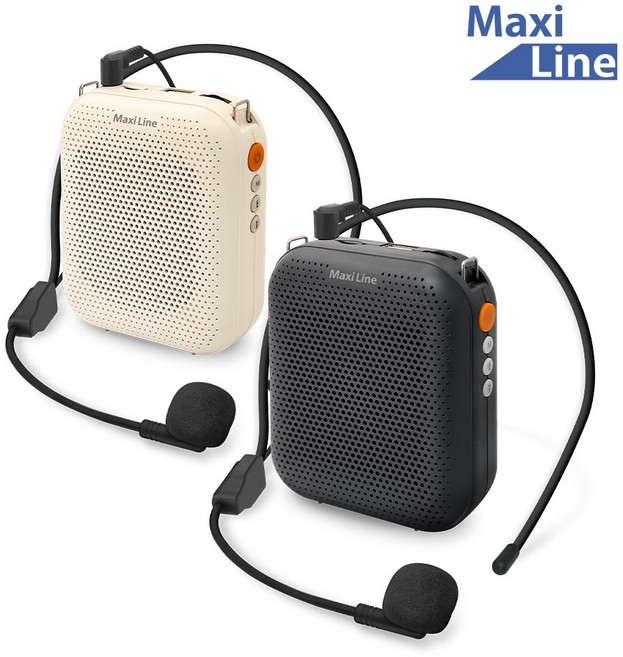 강의용 무선 블루투스 헤드마이크 녹음기능 가이드 교사 수업 휴대용 MX-MIC47, 맥시 헤드마이크 MX-MIC47 베이지