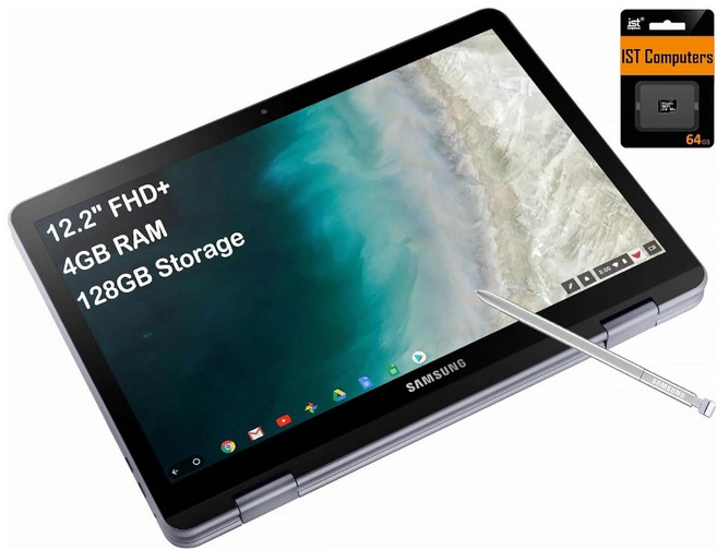 SAMSUNG Chromebook Plus V2 360 12.2인치, 128GB Storage, 5, 1개, 1, 4