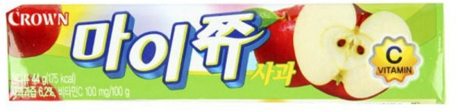 크라운 마이쮸 사과 44g x 15개
