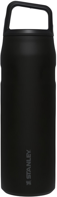 스탠리 아이스플로우 에어로라이트 캡 & 캐리 + 텀블러, 블랙, 710ml, 1개