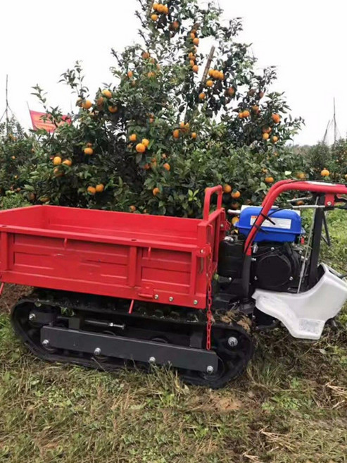 농업용 운반차 궤도운반차 전동 운반 농사용 구르마 덤프 대차 리프트, 1개, 왼손잡이+스로틀 스위치