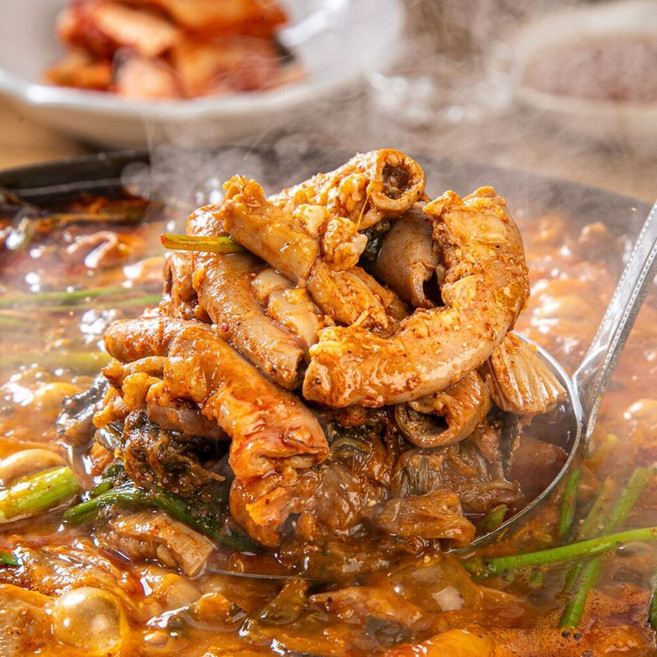 [특가] 소곱창전골 얼큰한 곱창전골 밀키트, 1kg, 1개
