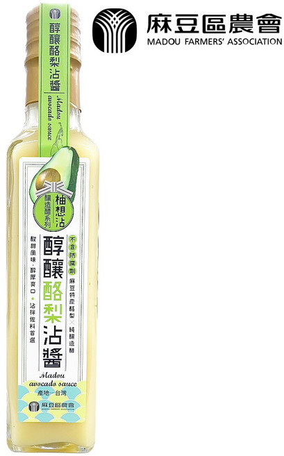 麻豆區農會 醇釀酪梨沾醬, 1個, 【一罐】醇釀酪梨沾醬230ml