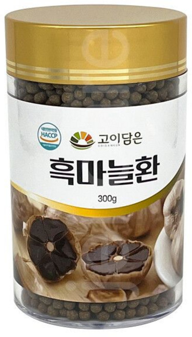더블에이치 흑마늘환 골드 300g 건강환흑마늘인진쑥, 1개