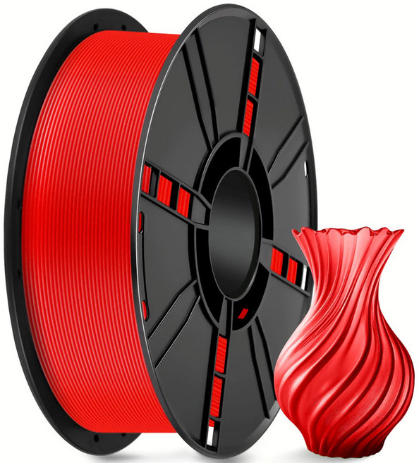 MMC LAB 고속 3D 프린터 필라멘트 1.75mm 빠른 출력 고강도 친환경 안정적 FDM 재료 3D모델링, 레드, LAB PLA+