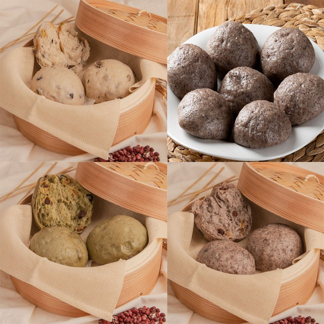 도현당 유기농 귀리 3종 견과 영양 술빵/쌀누룩 천연 발효종과 죽염으로 만든 유기농 빵, 8개, 85g