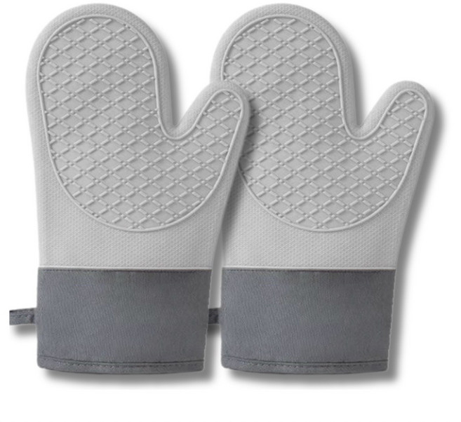 은성 실리콘 주방 오븐 장갑, 2개, 그레이