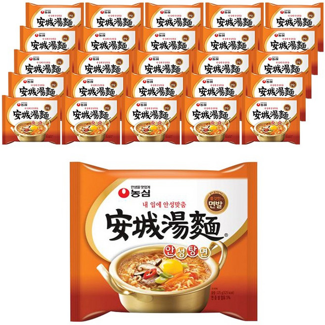 농심 안성탕면 125g, 48개