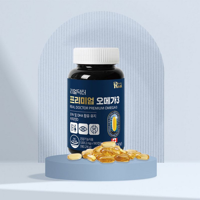 리얼닥터 프리미엄 오메가3, 1개, 180정