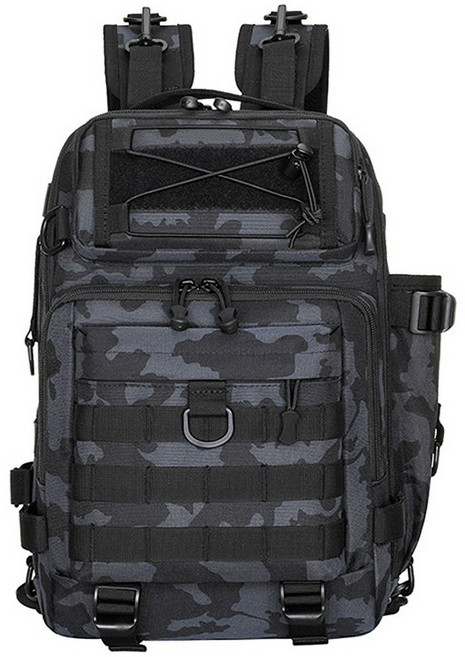 다용도 낚시 공구 수납 백팩, 그레이