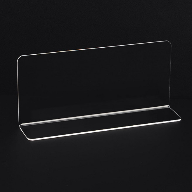 소형 투명 아크릴 전시 진열대 칸막이 제품 디스플레이 구분 팝업 매대