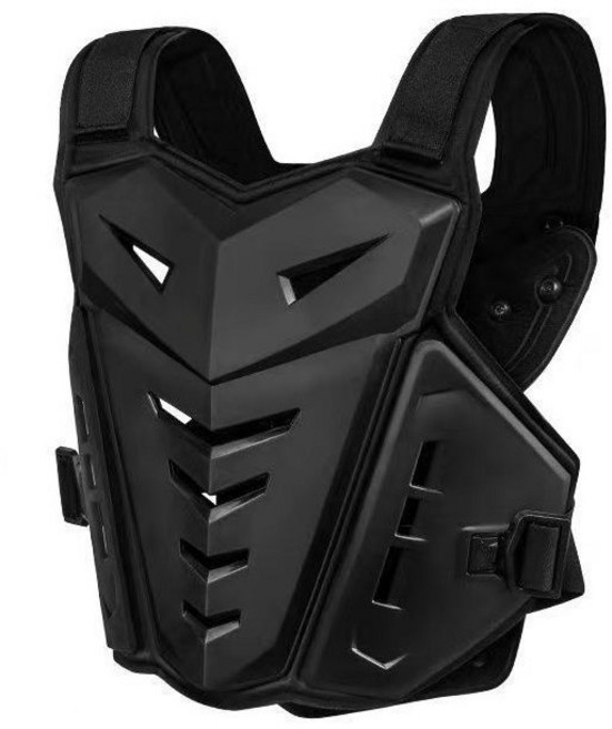 오토바이 가슴 보호대 바이크 상체보호대 안전장비 라이더자켓 프로텍터 라이더 레이싱 보호복 이너매쉬자켓, 1) Black, 블랙