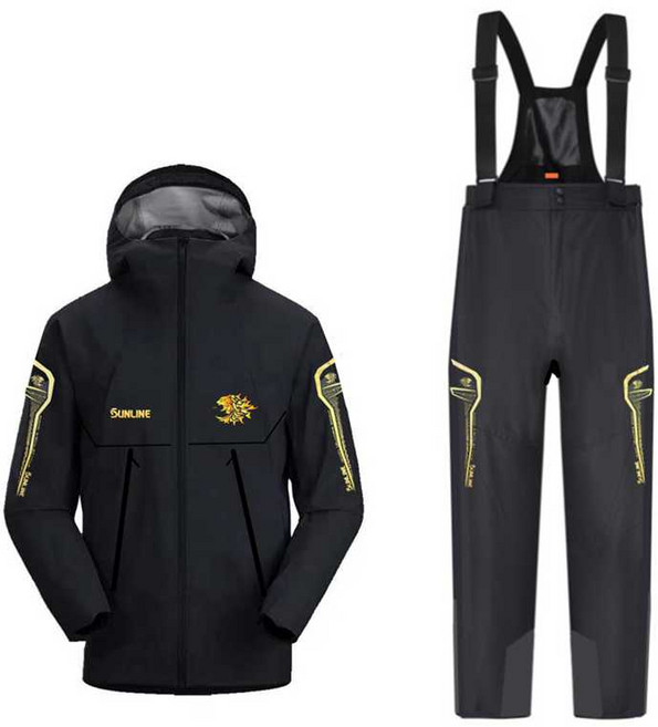 낚시 바람막이 바지 세트 고어텍스 방한복 방수 슈트, 상세 페이지 참고