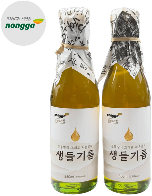 농가식품 생고:집 저온압착 생들기름, 1개, 350ml