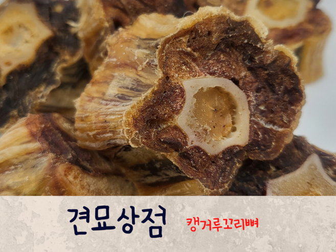 견묘상점 캥거루꼬리뼈 100g 강아지간식 뼈 치석제거 스트레스해소 다이어트, 1개