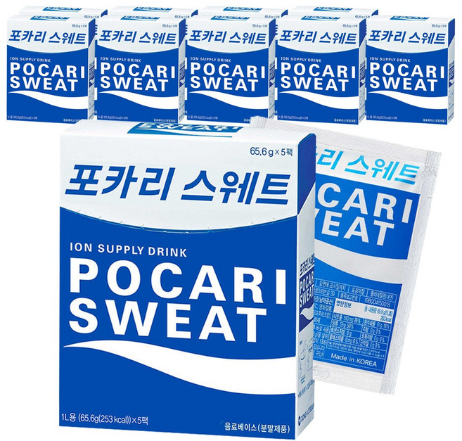 포카리스웨트 분말, 65.6g, 50개