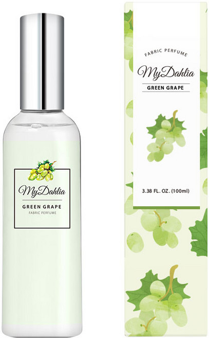 마이달리아 패브릭 퍼퓸 100ml, 그린 그레이프, 1개