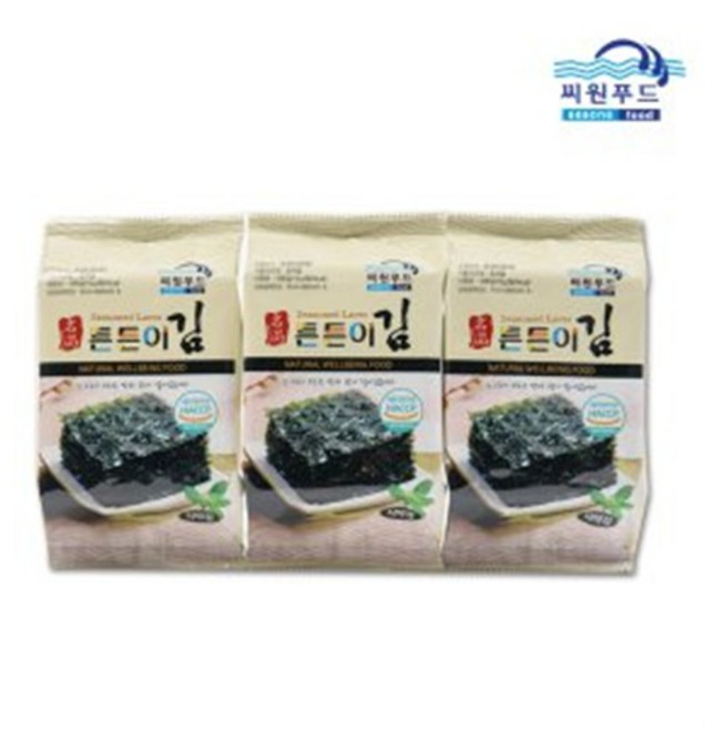 씨원푸드 죽염맛 식탁김 15g 30개입 선물용 (손잡이박스), 30개