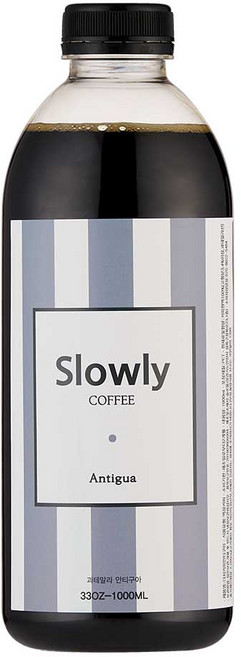 슬로울리 안티구아 더치커피 콜드브루 원액, 1L, 1개, 1개입