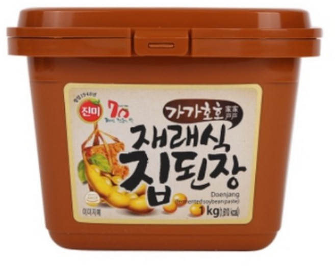 진미 가가호호 재래식 집된장, 1kg, 5개