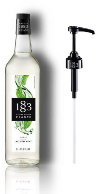 1883 모히또민트 시럽 +1883 시럽펌프_GL, 1개, 1L