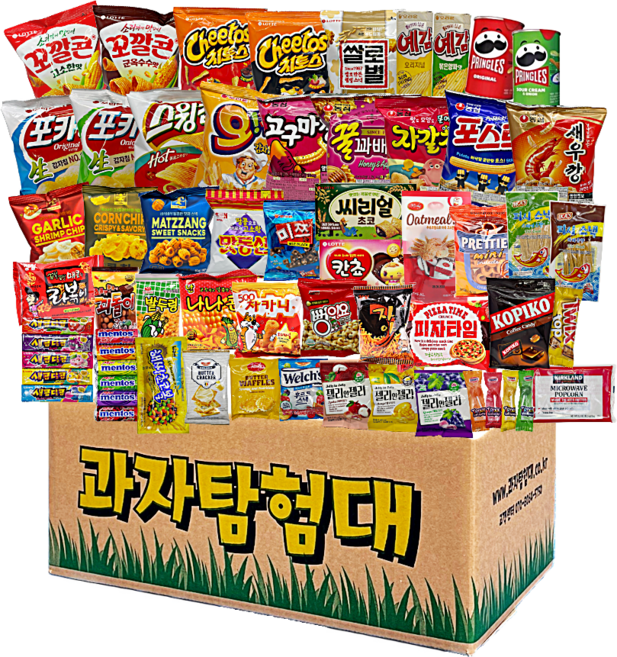 인기62종 종합과자선물셋트, 1개, 62종셋트