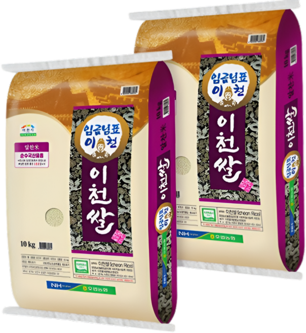 신사 MG 26년햅쌀 임금님표 이천농협 당일도정 백미20kg, 상등급, 2개, 10kg