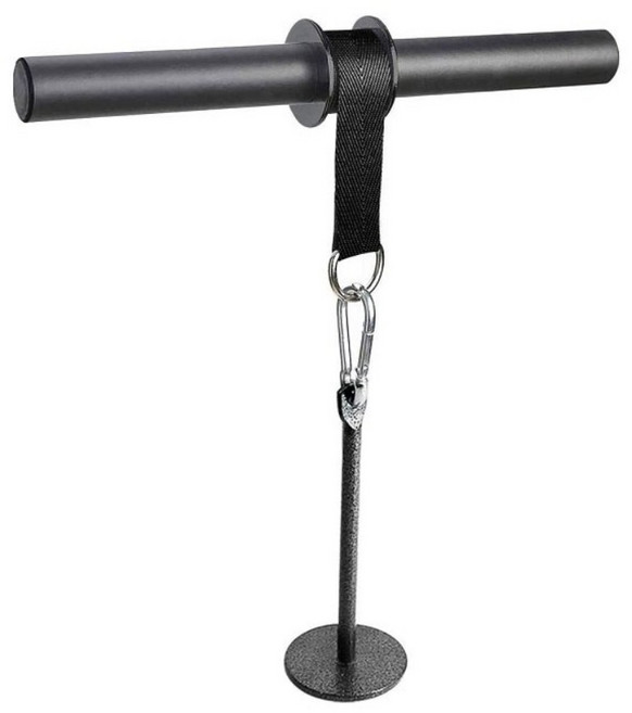 팔뚝 전완근 추감기 운동 리스트롤러 팔씨름근육 팔뚝 완력기 운동기구 악력 근력, 더, 2. 릴 트레이닝 핸들+벨 트레이(블랙), 1개