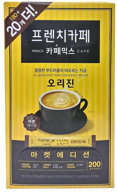 프렌치카페 카페믹스, 11g, 200개입, 1개