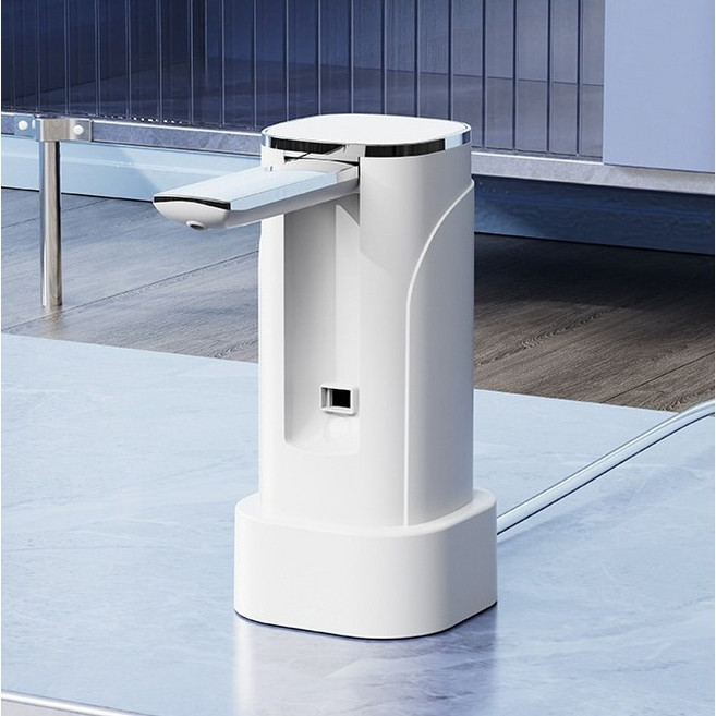 원터치 접이식 F형 스마트 워터 펌프 캠핑 디스펜서 폴딩, 1개