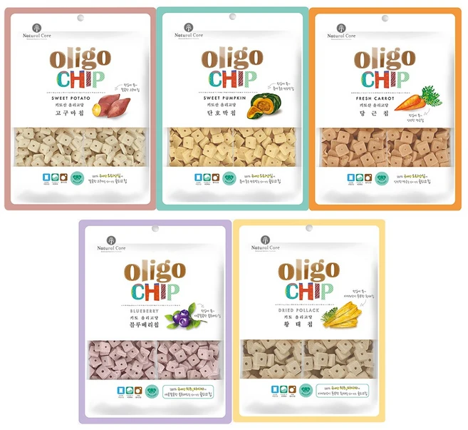 네츄럴코어 - 강아지 쿠키 비스켓 크래커 + 스페샬푸드4p, 올리고칩 250g - 5종셋트, 250g, 1개 - 쿠팡
