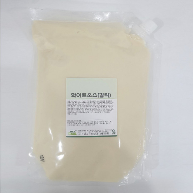 갈릭화이트소스 2Kg, 1개