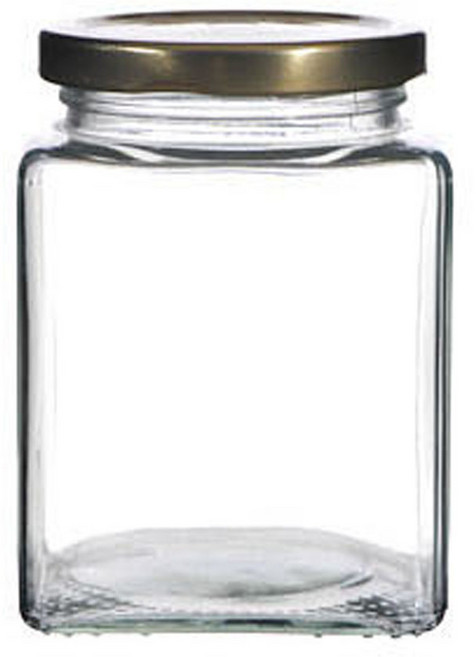 담은 로얄사각쨈280 유리병 미니쨈병 딸기쨈병 수제청, 화이트, 30개, 280ml