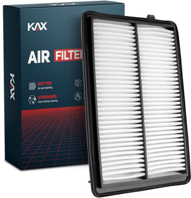 KAX 엔진 에어 필터 CA9361 교체용 Acura MDX V6 3.5L 2001 2002-2006 Honda Pilot 2003 2004 2005 2006 2007 2008, CA11413